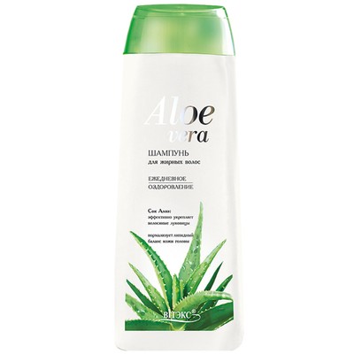 Витэкс Aloe vera Шампунь для жирных волос «Ежедневное оздоровление» 500мл