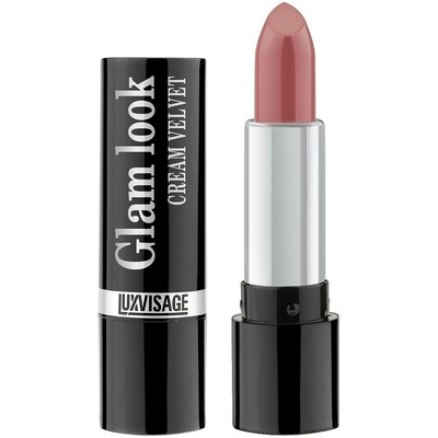 LUX visage Glam look Помада для губ кремовая cream velvet 304 сливочная карамель