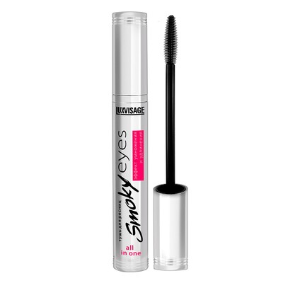 LUX visage SMOKY EYES Тушь для ресниц ЭФФЕКТ УМНОЖЕНИЯ И УДЛИНЕНИЯ 