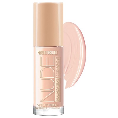 Belor Design NUDE HARMONY  Крем тональный тон 202 ivory