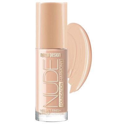 Belor Design NUDE HARMONY  Крем тональный тон 203 medium beige