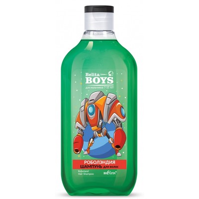 Белита Belita Boys. Для мальчиков 7-10 лет Шампунь для волос РОБОЛЭНДИЯ 300мл