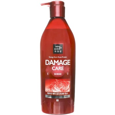 Корея Mise en scene energy from rose-protein damage care rinse Кондиционер для поврежденных волос