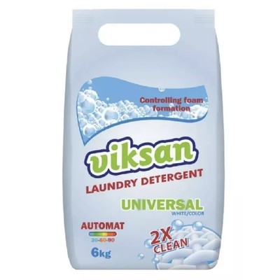 ВИКСАН VIKSAN Порошок стиральный Active Universal Automat 6 кг