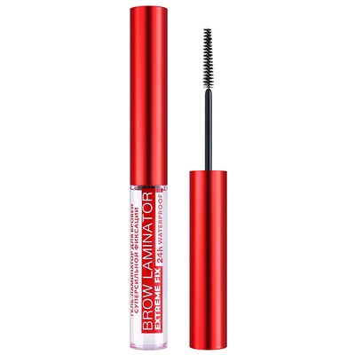 LUX visage Гель-ламинатор для бровей суперсильной фиксации BROW LAMINATOR & EXTREME FIX 24h waterpr